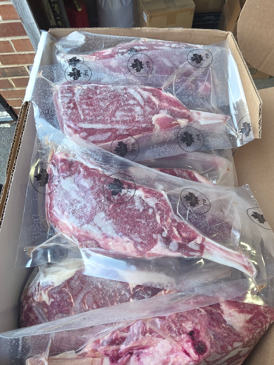 Veal Rib Chop- Grain Fed