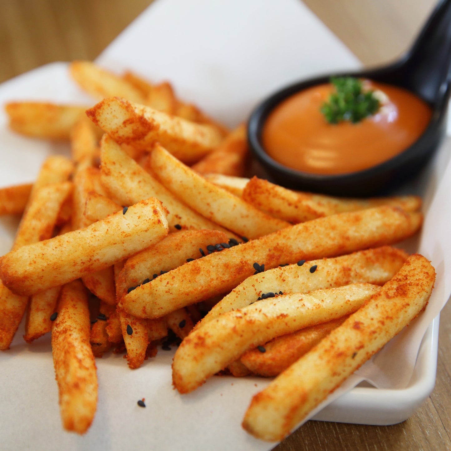 Battered Spicy French Fries