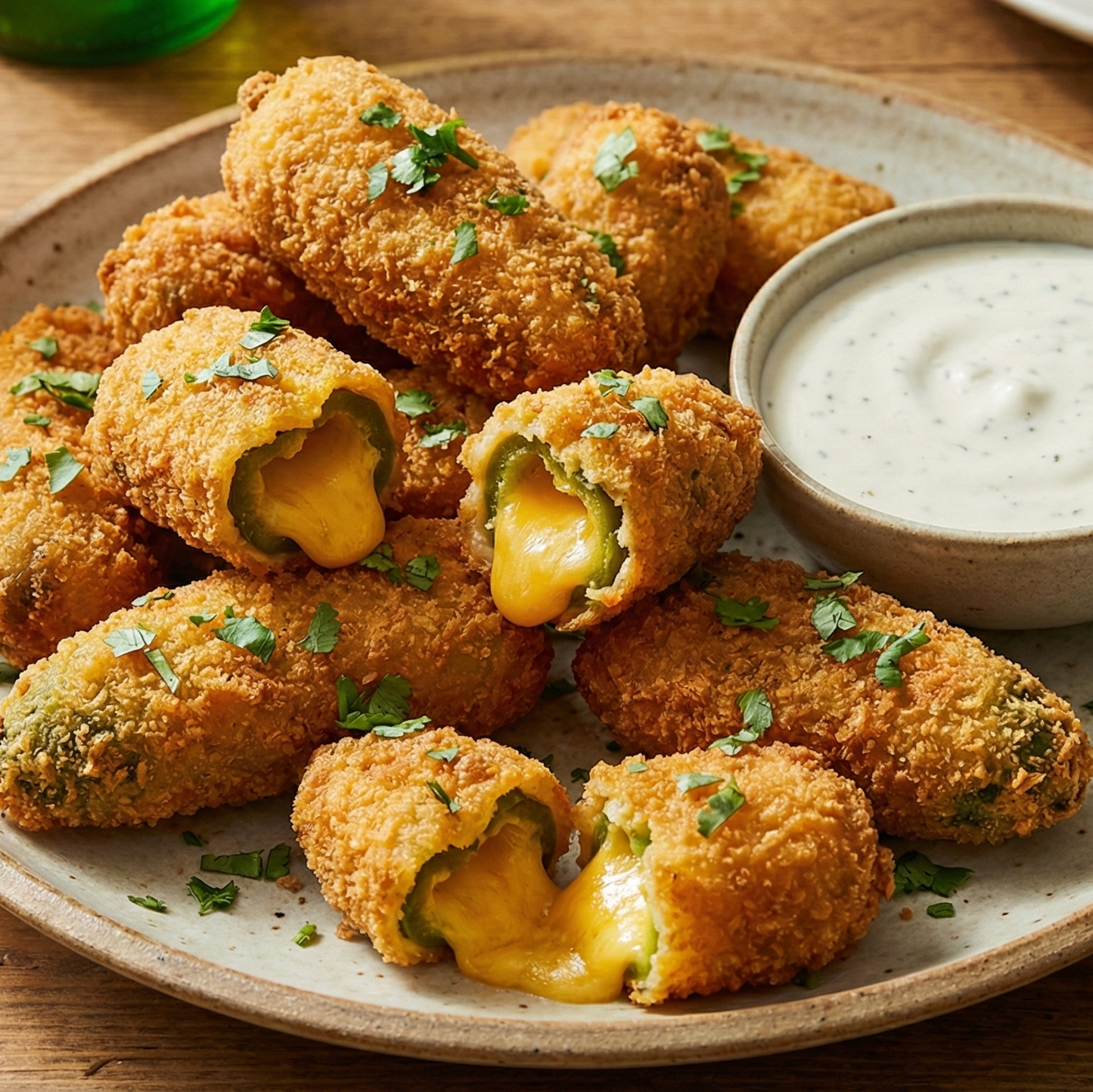 Cheddar Jalapeño Poppers