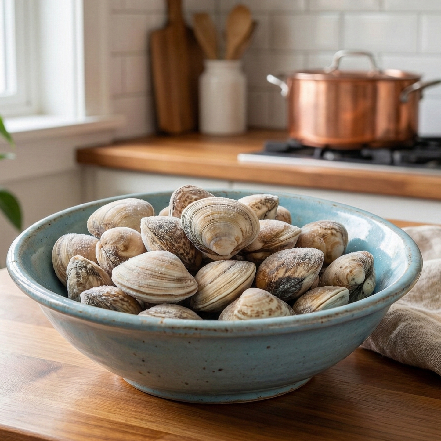 Clams Shell on Fully Cooked