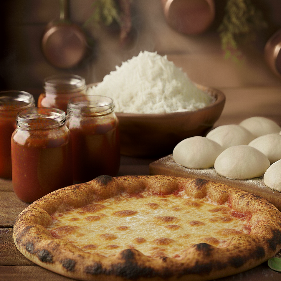 Pizza Kit! 12 XL Pizzas w/ Grande Cheese