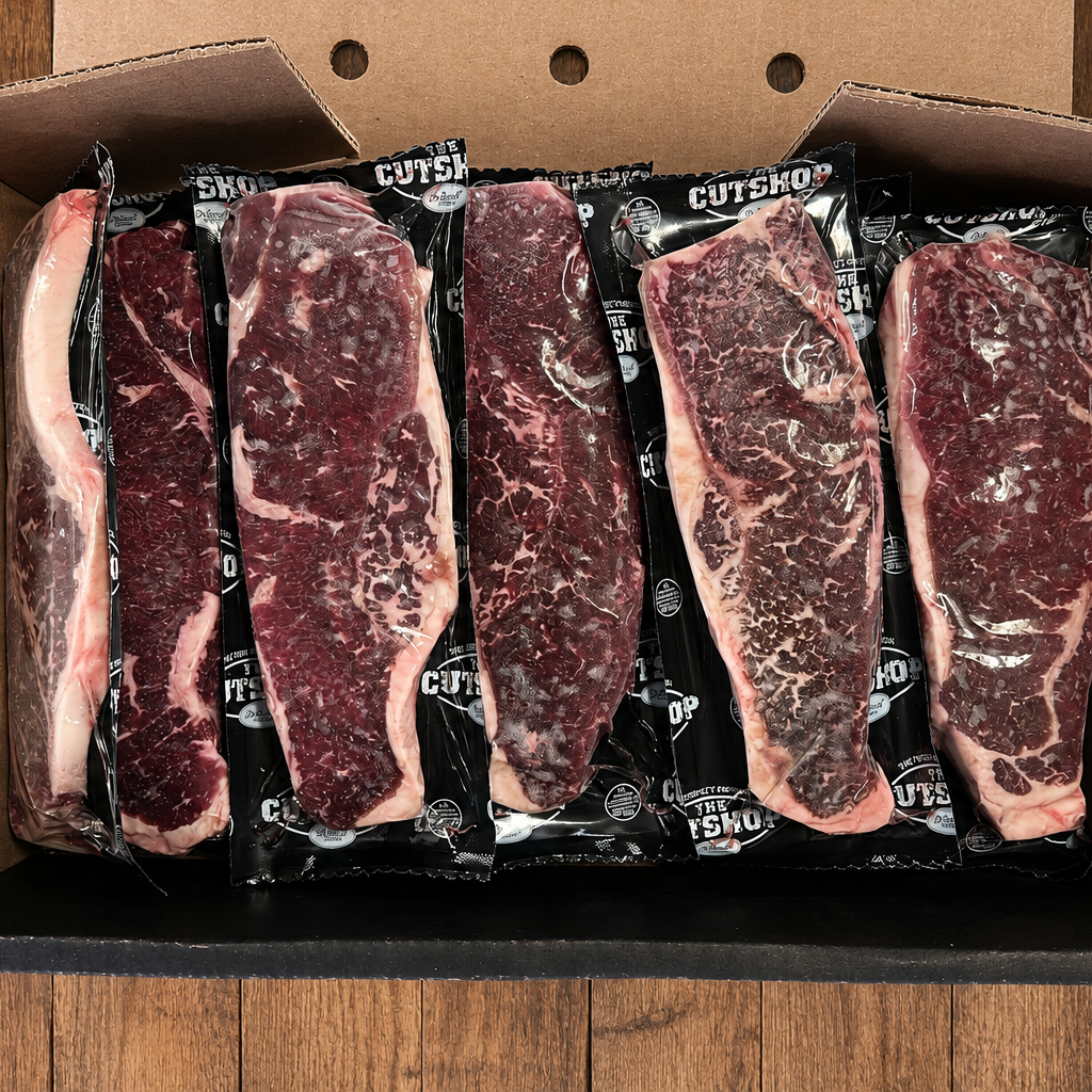 New York Strip Steaks - (Case)