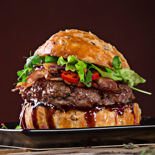 Thick Cut Angus Steak Burgers (56 1/4 lb Burgers)