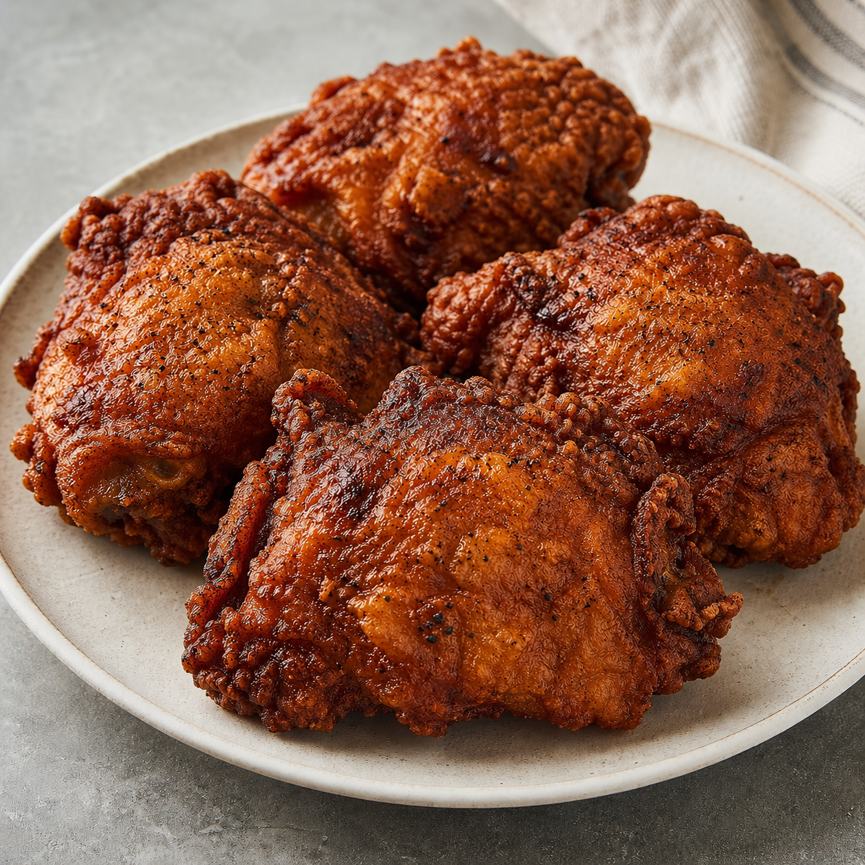 Fried Chicken Thighs