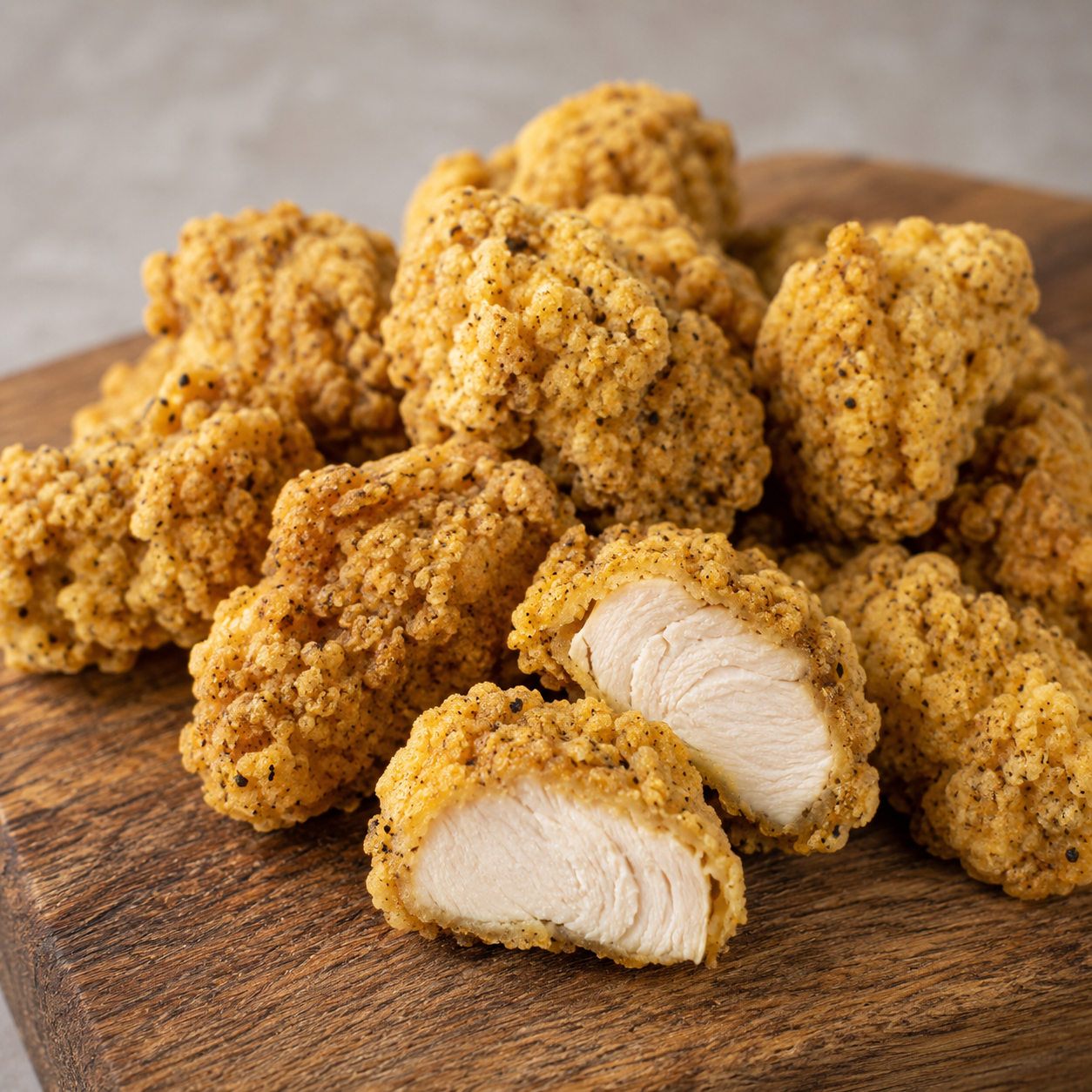 Peppered Boneless Wings