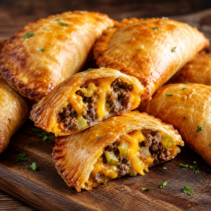 Cheeseburger Empanadas