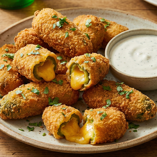 Cheddar Jalapeño Poppers