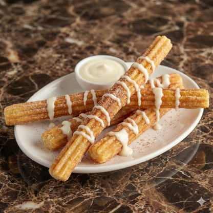 Churros included in the bundle