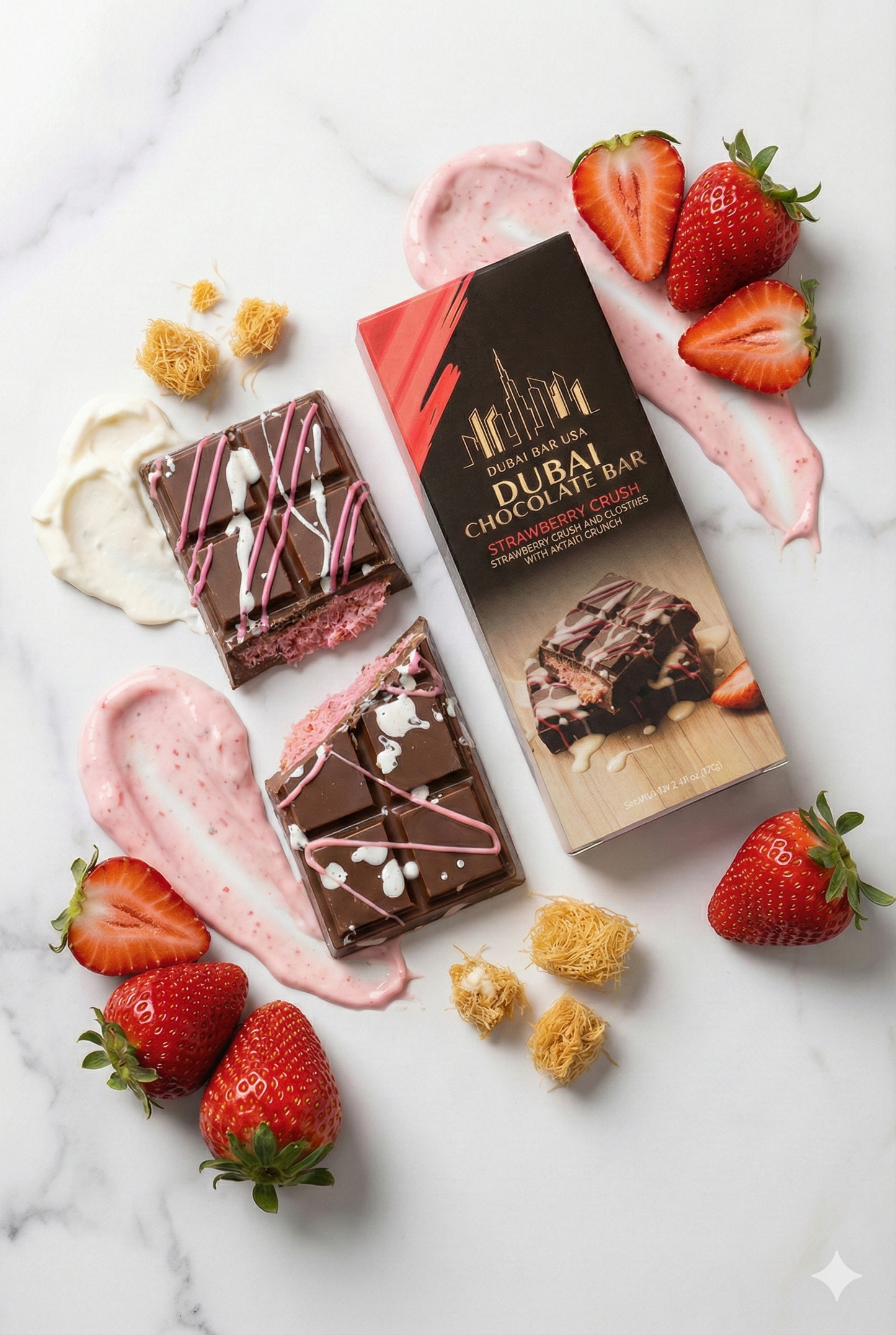 Strawberry Crush Dubai Bar