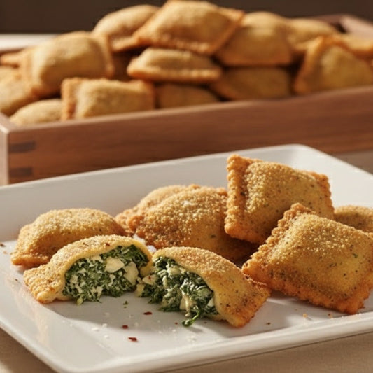 Artichoke & Spinach Ravioli Appetizers