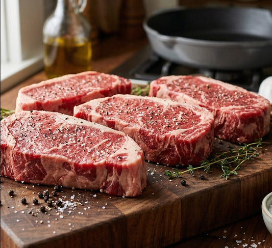 New York Strip Steaks- Grass Fed (Indivdual)