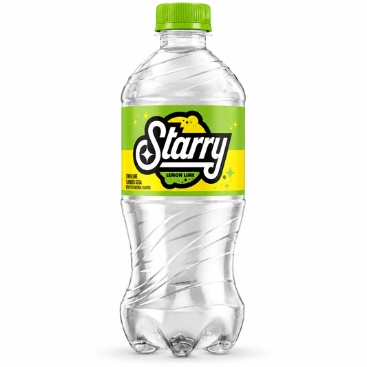 Starry Lemon Lime Soda- 20oz