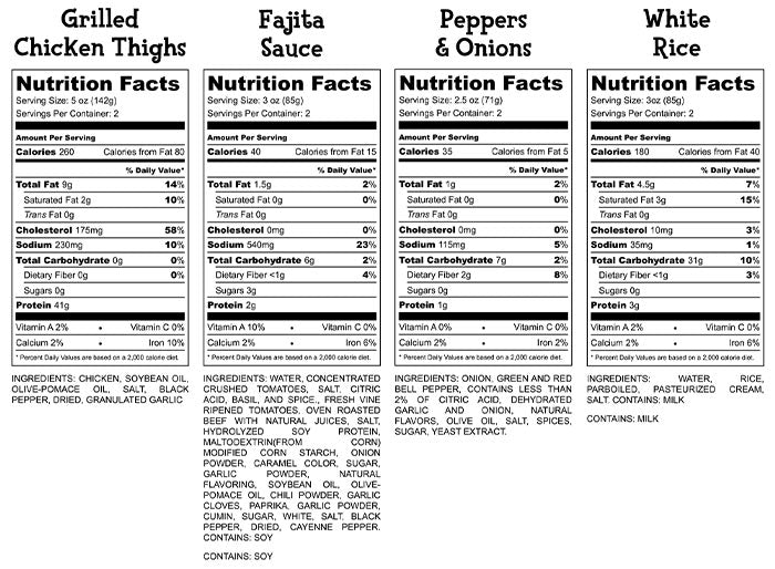 Chicken Fajitas