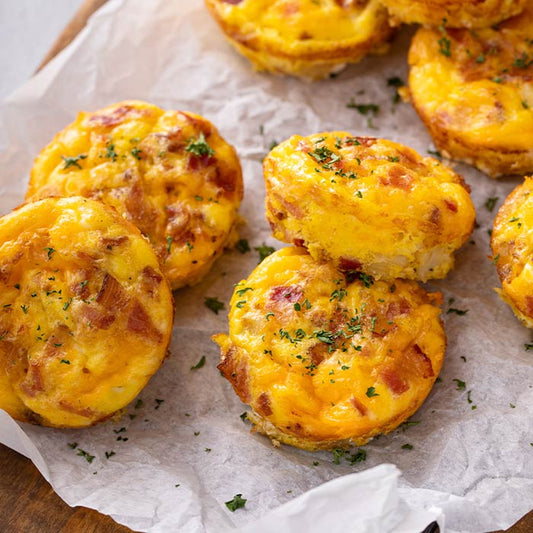 Egg, Turkey Sausage & Cheese Bites