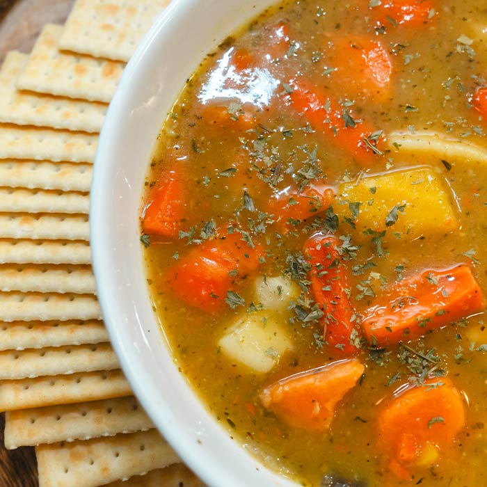 Roasted Root Vegetable Stew