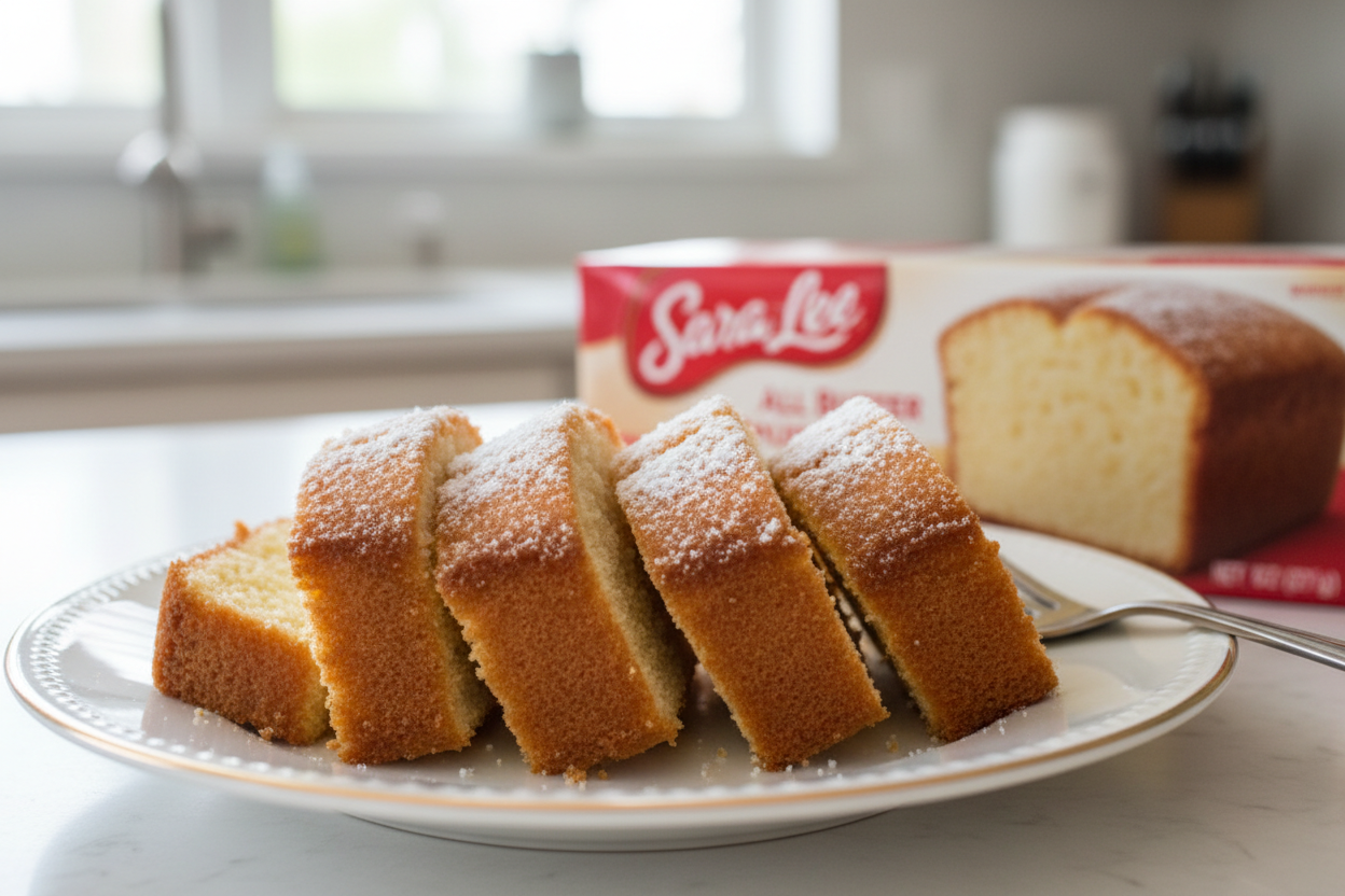 Individually Wrapped Pound Cake Slices